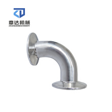 Sanitary Elbow 90 degree pipe  fittings  quick  fitting clamp/welded stainless steel 304/316